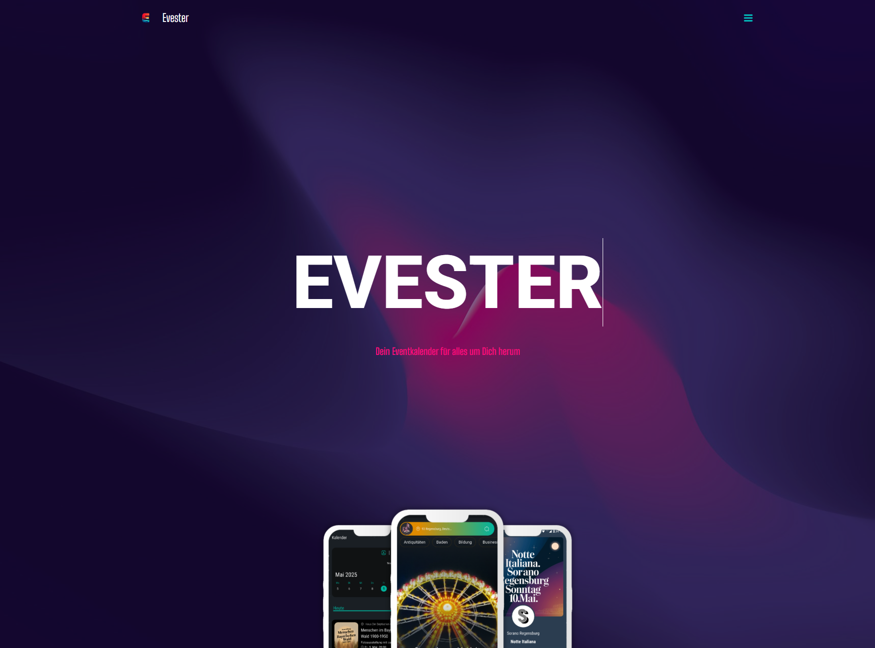 Evester – Mobile Event-Plattform